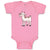 Baby Clothes Goat Female Farm Baby Bodysuits Boy & Girl Newborn Clothes Cotton