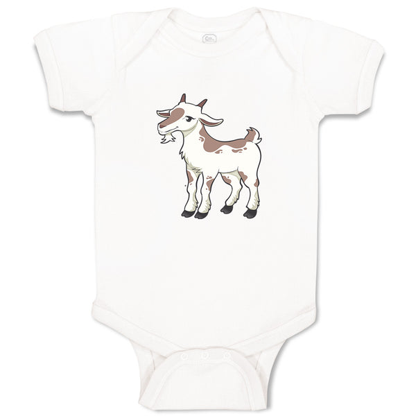 Baby Clothes Goat Female Farm Baby Bodysuits Boy & Girl Newborn Clothes Cotton