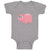 Baby Clothes Pig Big-Eyed Animals Farm Baby Bodysuits Boy & Girl Cotton