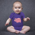 Baby Clothes Pig Big-Eyed Animals Farm Baby Bodysuits Boy & Girl Cotton