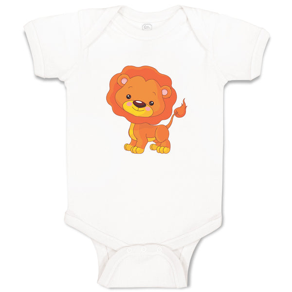 Baby Clothes Baby Lion Safari Baby Bodysuits Boy & Girl Newborn Clothes Cotton
