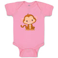 Baby Clothes Little Baby Monkey Zoo Funny Baby Bodysuits Boy & Girl Cotton