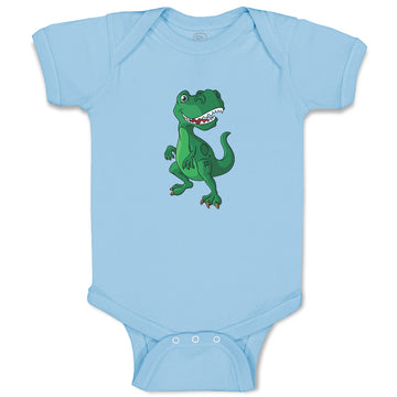Baby Clothes Large Dinosaur Big Head Smiling Dinosaurs Dino Trex Baby Bodysuits