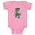 Baby Clothes Large Dinosaur Big Head Smiling Dinosaurs Dino Trex Baby Bodysuits