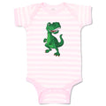 Baby Clothes Large Dinosaur Big Head Smiling Dinosaurs Dino Trex Baby Bodysuits