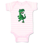 Baby Clothes Large Dinosaur Big Head Smiling Dinosaurs Dino Trex Baby Bodysuits