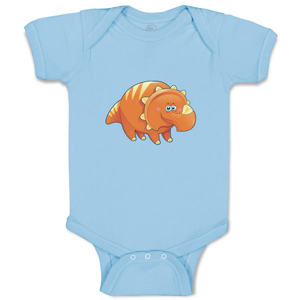 Baby Clothes Dinosaur Fat with Huge Nose Dinosaurs Dino Trex Baby Bodysuits