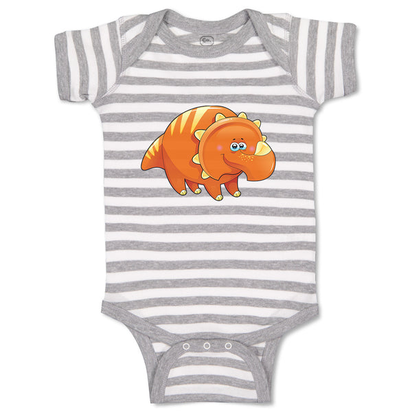 Baby Clothes Dinosaur Fat with Huge Nose Dinosaurs Dino Trex Baby Bodysuits