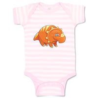 Baby Clothes Dinosaur Fat with Huge Nose Dinosaurs Dino Trex Baby Bodysuits