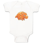 Baby Clothes Dinosaur Fat with Huge Nose Dinosaurs Dino Trex Baby Bodysuits