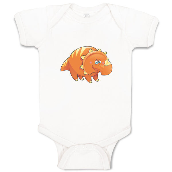Baby Clothes Dinosaur Fat with Huge Nose Dinosaurs Dino Trex Baby Bodysuits