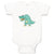 Baby Clothes Dinosaur Large Funny Smiling Dinosaurs Dino Trex Baby Bodysuits