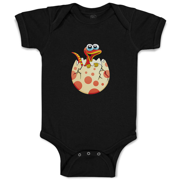 Baby Clothes Dinosaur Newborn in Eggshell Dinosaurs Dino Trex Baby Bodysuits