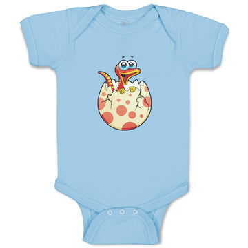 Baby Clothes Dinosaur Newborn in Eggshell Dinosaurs Dino Trex Baby Bodysuits
