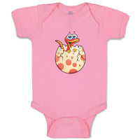 Baby Clothes Dinosaur Newborn in Eggshell Dinosaurs Dino Trex Baby Bodysuits