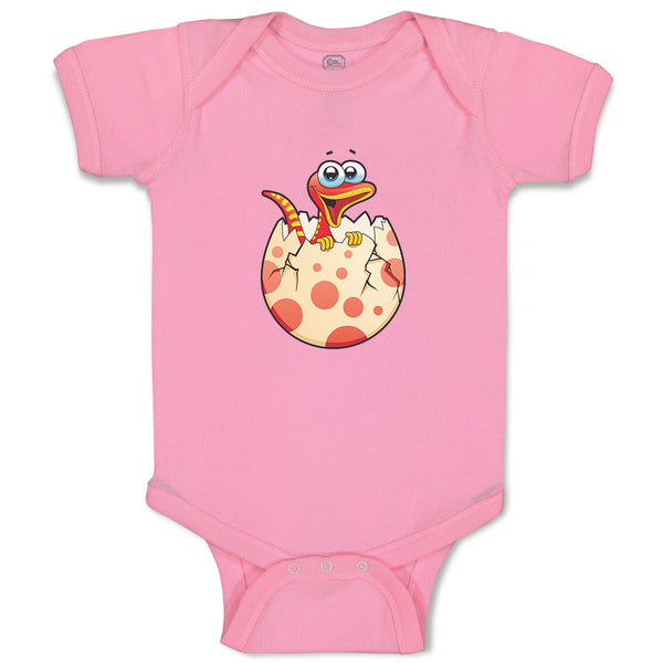 Baby Clothes Dinosaur Newborn in Eggshell Dinosaurs Dino Trex Baby Bodysuits