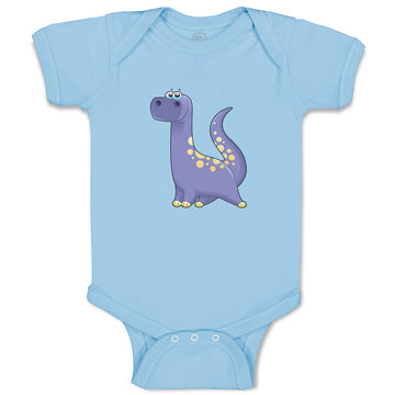 Baby Clothes Dinosaur Big Purple Dinosaurs Dino Trex Baby Bodysuits Cotton