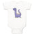 Baby Clothes Dinosaur Big Purple Dinosaurs Dino Trex Baby Bodysuits Cotton