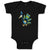 Baby Clothes Peacock Walking Animals Baby Bodysuits Boy & Girl Cotton