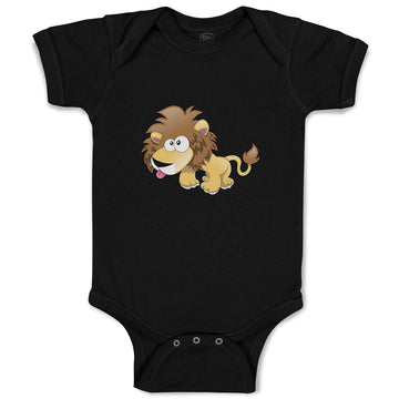 Baby Clothes Lion Cartoon Animals Style B Zoo Funny Baby Bodysuits Cotton