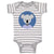 Baby Clothes Head in Circle Koala Animals Funny Humor Baby Bodysuits Cotton