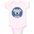Head in Circle Koala Animals Funny Humor