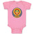 Baby Clothes Head in Circle Lion Animals Safari Baby Bodysuits Boy & Girl Cotton