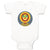 Baby Clothes Head in Circle Lion Animals Safari Baby Bodysuits Boy & Girl Cotton