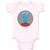 Baby Clothes Head in Circle Unicorn Animals Funny Humor Baby Bodysuits Cotton