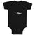 Baby Clothes Shark Black Ocean Sea Life Baby Bodysuits Boy & Girl Cotton