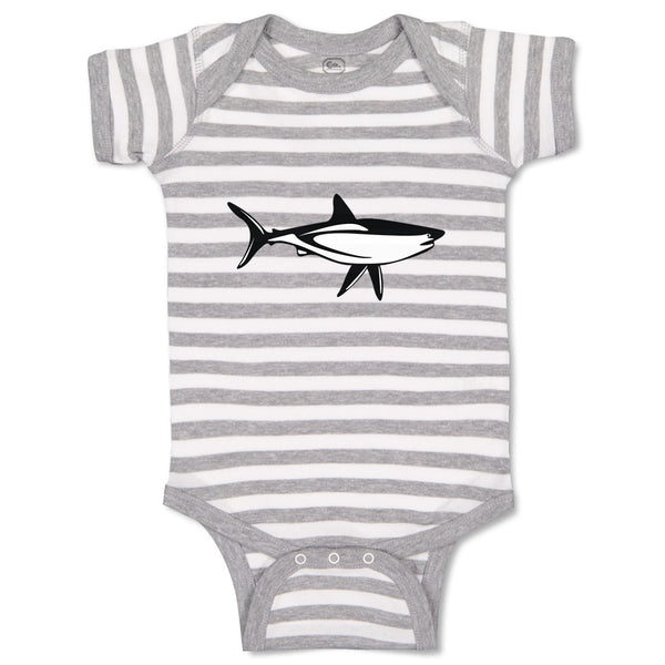 Shark Black Ocean Sea Life
