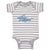 Baby Clothes Shark Smiling Ocean Sea Life Baby Bodysuits Boy & Girl Cotton