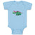 Baby Clothes Dinosaur Green Facing Left Dinosaurs Dino Trex Baby Bodysuits