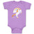 Baby Clothes Unicorn and Rainbow Funny Humor Baby Bodysuits Boy & Girl Cotton