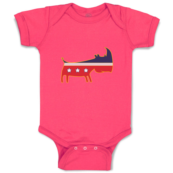 Baby Clothes Us Patriotic 4Th of July Unicorn Baby Bodysuits Boy & Girl Cotton