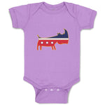 Baby Clothes Us Patriotic 4Th of July Unicorn Baby Bodysuits Boy & Girl Cotton