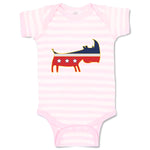 Us Patriotic 4Th of July Unicorn