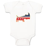 Baby Clothes Us Patriotic 4Th of July Unicorn Baby Bodysuits Boy & Girl Cotton