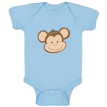 Baby Clothes Monkey Face Safari Baby Bodysuits Boy & Girl Newborn Clothes Cotton