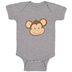 Baby Clothes Monkey Face Safari Baby Bodysuits Boy & Girl Newborn Clothes Cotton
