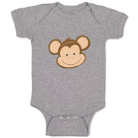 Baby Clothes Monkey Face Safari Baby Bodysuits Boy & Girl Newborn Clothes Cotton