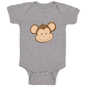 Baby Clothes Monkey Face Safari Baby Bodysuits Boy & Girl Newborn Clothes Cotton