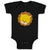 Baby Clothes Lion Face Safari Baby Bodysuits Boy & Girl Newborn Clothes Cotton