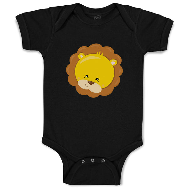 Baby Clothes Lion Face Safari Baby Bodysuits Boy & Girl Newborn Clothes Cotton
