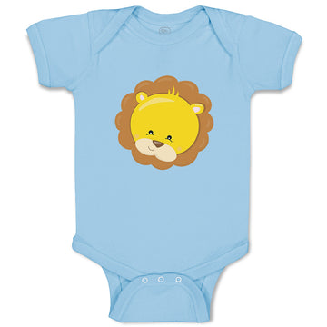 Baby Clothes Lion Face Safari Baby Bodysuits Boy & Girl Newborn Clothes Cotton