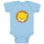 Baby Clothes Lion Face Safari Baby Bodysuits Boy & Girl Newborn Clothes Cotton