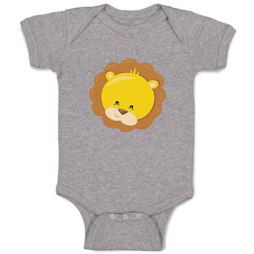 Baby Clothes Lion Face Safari Baby Bodysuits Boy & Girl Newborn Clothes Cotton
