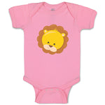 Baby Clothes Lion Face Safari Baby Bodysuits Boy & Girl Newborn Clothes Cotton