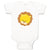Baby Clothes Lion Face Safari Baby Bodysuits Boy & Girl Newborn Clothes Cotton