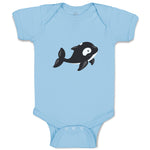 Baby Clothes Killer Whale Ocean Sea Life Baby Bodysuits Boy & Girl Cotton